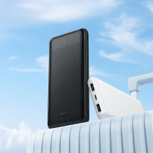 Powerbank 10000 mAh 2A 10W Hoco J153 juoda Powerbank 10000 mAh 2A 10W Hoco J153 juoda