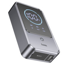 10000 mAh išorinė baterija 2,4A 18W su automobilio užvedimo funkcija Hoco QS7 metalo pilka 10000 mAh išorinė baterija 2,4A 18W su automobilio užvedimo funkcija Hoco QS7 metalo pilka