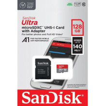 Sandisk Micro SDXC 128GB 10 klasės SDSQUAB-128G-GN6MA