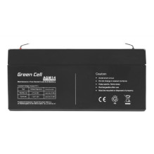 Rūgštinis Akumuliatorius - Green Cell AGM14 6V 3.2Ah Juoda Rūgštinis Akumuliatorius - Green Cell AGM14 6V 3.2Ah Juoda