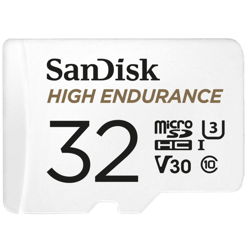 Atminties Kortelė - SanDisk High Endurance 32GB MicroSDHC UHS-I Class 10