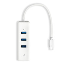 Network Adapter - TP-Link UE330C USB-C 3.0 Gigabit Ethernet White