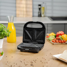 Sumuštinių Keptuvė - Zelmer ZSM7710 750W Nelipni Juoda Sidabrinė