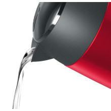 Electric Kettle - Bosch TWK3P424 1.7L 2400W Grey, Red Electric Kettle - Bosch TWK3P424 1.7L 2400W Grey, Red