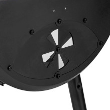 Char-Griller Pro Deluxe Grill, black, 111.7 cm