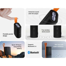 Xiaomi Sound Pocket 5W Portable Bluetooth Outdoor Speaker Black EU QBH4269GL Xiaomi Sound Pocket 5W Portable Bluetooth Outdoor Speaker Black EU QBH4269GL