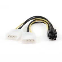 KABELIO MAITINIMO ADAPTERIS 6PIN / 2MOLEX CC-PSU-6 GEMBIRD KABELIO MAITINIMO ADAPTERIS 6PIN / 2MOLEX CC-PSU-6 GEMBIRD