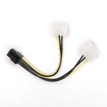 CABLE POWER ADAPTER 6PIN / 2MOLEX CC-PSU-6 GEMBIRD CABLE POWER ADAPTER 6PIN / 2MOLEX CC-PSU-6 GEMBIRD