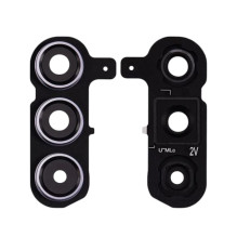 Lens camera with frame for...
