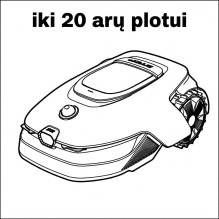 Cordless lawn robot Dreame A2 - 5Ah battery / up to 2000m²