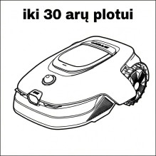 Cordless lawn robot Dreame A2 - 5Ah battery / up to 3000m²