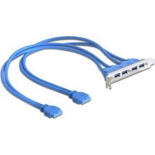 Delock USB 3.0 sadalītājs ar 4 portiem (82974) Delock USB 3.0 sadalītājs ar 4 portiem (82974)