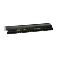 Equip Equip 48x RJ45 Cat6 19" FTP 1HE ISO / IEC panel panel Black
