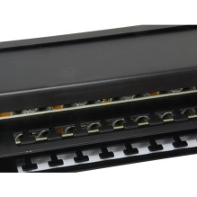 Equip Equip 48x RJ45 Cat6 19" FTP 1HE ISO / IEC skydelis juodas Equip Equip 48x RJ45 Cat6 19" FTP 1HE ISO / IEC skydelis juodas