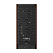 Thermaltake S370 WS (juoda, Tempered Glass)