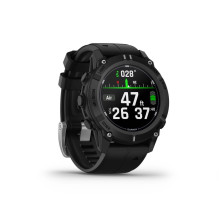 „Garmin Descension G2“ juodas su juodu dirželiu „Garmin Descension G2“ juodas su juodu dirželiu