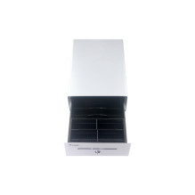 Equip kasos stalčius 4 banknotams / 4 monetoms RJ11 POS silver Equip kasos stalčius 4 banknotams / 4 monetoms RJ11 POS silver