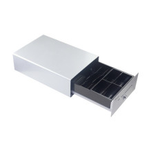 Equip kases atvilktne 4 banknotēm / 4 monētām RJ11 POS silver Equip kases atvilktne 4 banknotēm / 4 monētām RJ11 POS silver