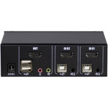 KVM console switch Inter-Tech IPC KVM Switch AS-21HA HDMI KVM console switch Inter-Tech IPC KVM Switch AS-21HA HDMI
