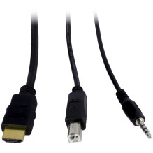 KVM konsolės jungiklis Inter-Tech IPC KVM jungiklis AS-21HA HDMI