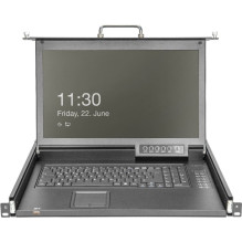 Digitus KVM 17" TFT KVM konsolė su klaviatūra GE