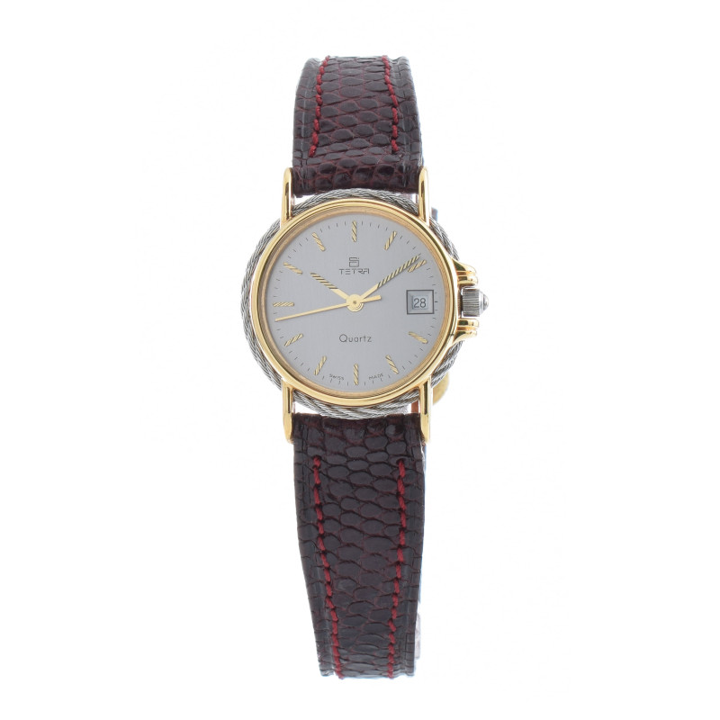 Laikrodis TETRA moterims 114-R-GRNT (23MM)
