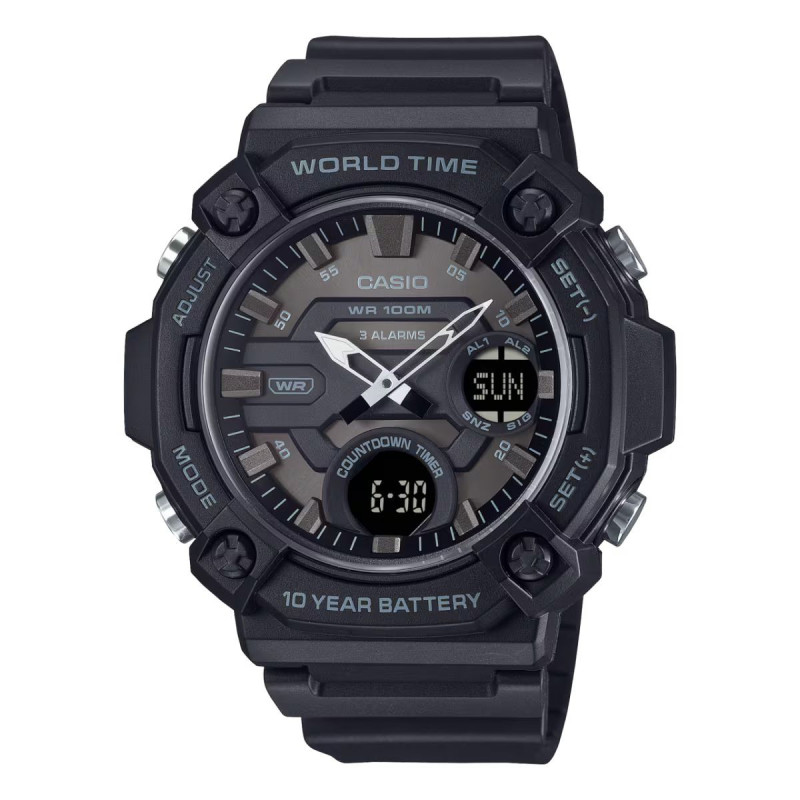 Laikrodis CASIO vyriškas AEQ-120W-1B (53,3MM)