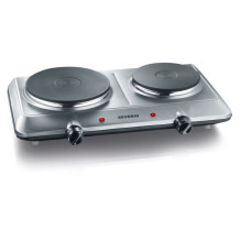 Severin DK 1014 Doppelkochplatte Edelstahl Severin DK 1014 Doppelkochplatte Edelstahl