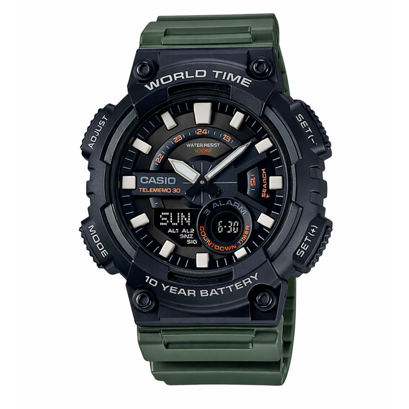 Laikrodis CASIO vyrams AEQ-110W-3A (52,2MM)