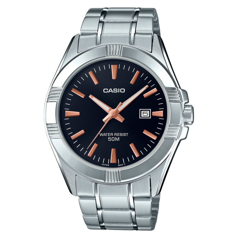 Laikrodis CASIO vyriškas MTP-1308D-1A2 (48,9MM)
