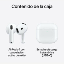 Apple AirPods 4. paaudzes austiņas ar trokšņu slāpēšanu (ANC)
