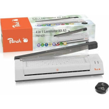 Laminavimo aparatas Peach 3 viename su pjaustytuvu PBP420, A3