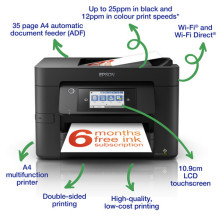 EPSON WorkForce Pro WF-4820DWF 4-in-1 Tintes daudzfunkcionālais ierīce EPSON WorkForce Pro WF-4820DWF 4-in-1 Tintes daudzfunkcionālais ierīce