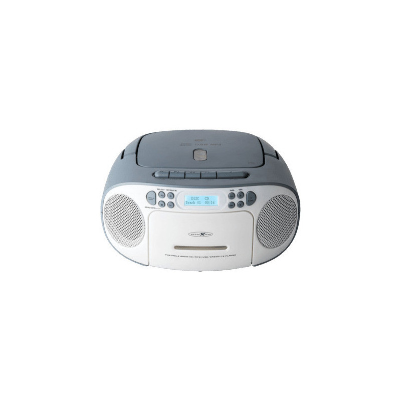 Radijo grotuvas Reflexion RCR2260DAB Boombox White / Blue