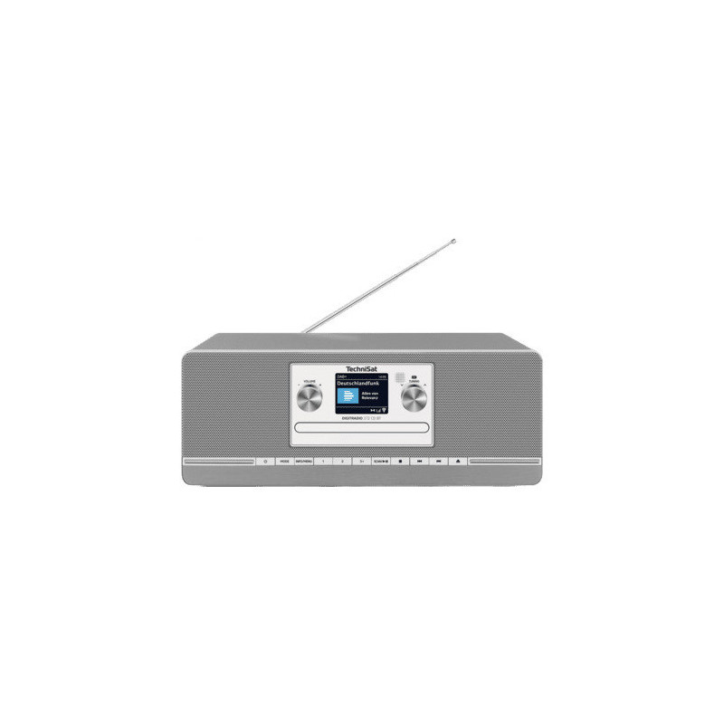 Radijo grotuvas TechniSat Technsat DigitRadio 372 CD BT Silver
