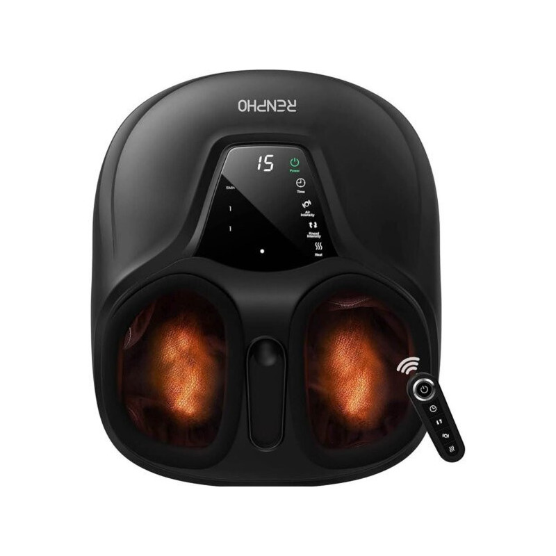 Masażer Renpho RENPHO Shiatsu Foot Massager black Black PEU-RP-FM058R-BK PEURPFM058RBK (PEU-RP-FM058R-BK)