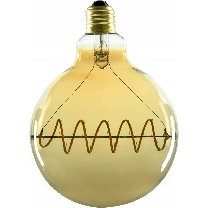 SEGULA LED Bridge Globe 125 Curved Plus gold E27 6.5W 1900K