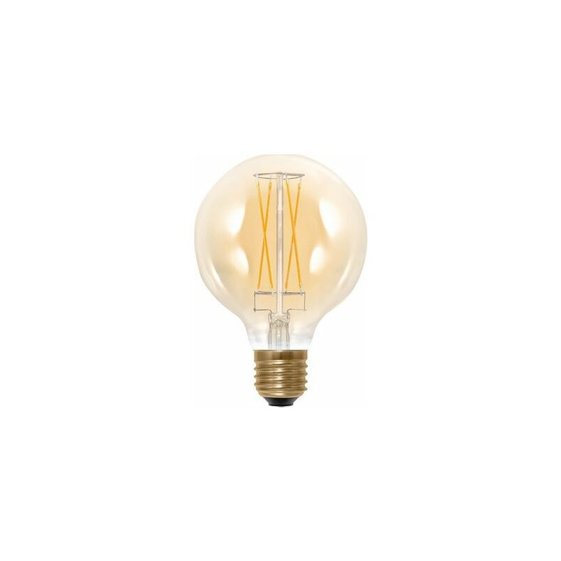 SEGULA LED globe 95 gold E27 5W 340Lm 1900K dimmable