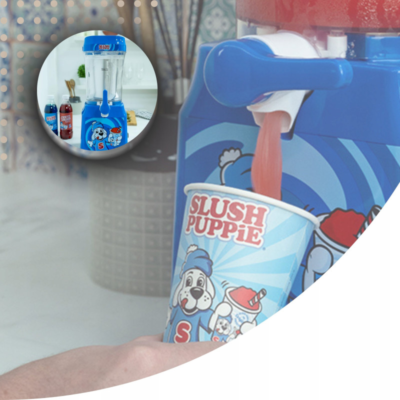Saldējuma mašīna Jamara Fizz SlushPuppie ledus glāzē 1L Blue ar krānu