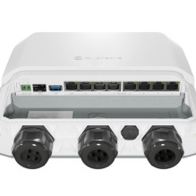 Router Mikrotik RB5009UPr+S+OUT Total Ethernet Ports:9 Architecture:ARM 64bit CPU core:4