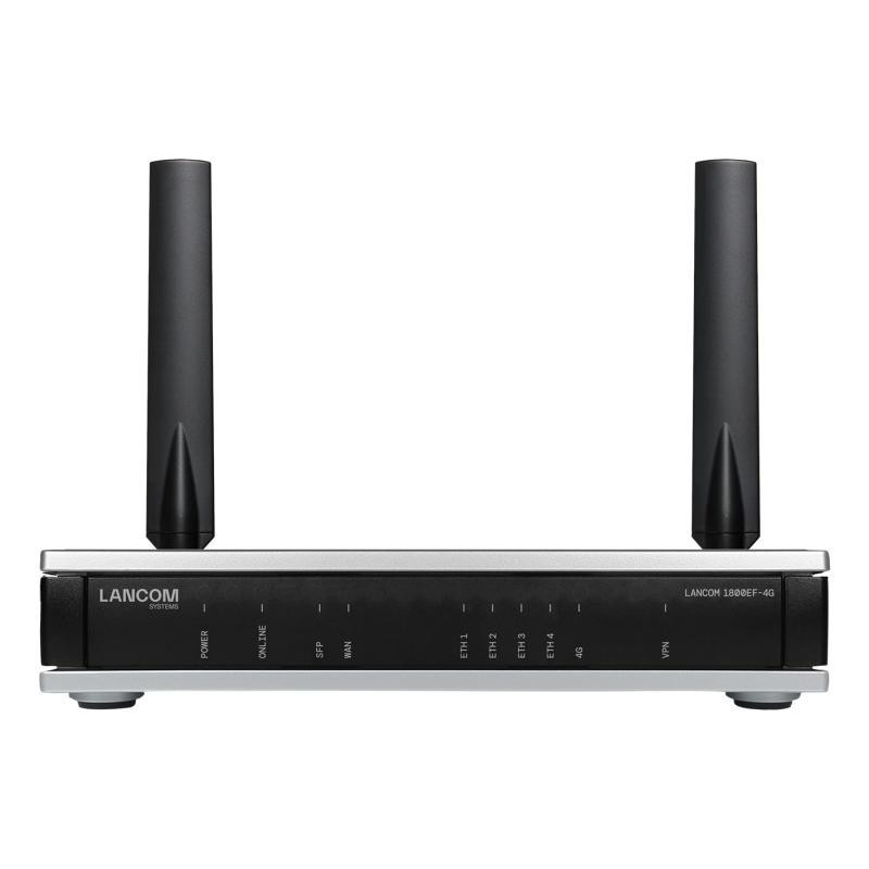 Maršrutizatorius LANCOM Systems LANCOM 1800EF-4G(EU) Gigabito verslo maršrutizatorius su SFP prievadu