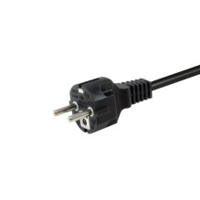 Equip Stromkabel CEE 7 / 7- CEE 7 / 3 strāvas kabelis St / Bu Black 10.00m Equip Stromkabel CEE 7 / 7- CEE 7 / 3 strāvas kabelis St / Bu Black 10.00m