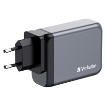 Verbatim GNC-100 GaN 100W 3xUSB-C PD, 1xUSB-A QC 3.0 charger