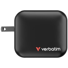 Verbatim Mini GaN Charger 100W 3-Port US / EU / UK Adapter 32230