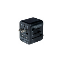 Verbatim Universalus kelionių adapteris UTA-02 su 1xUSB-A, 1xUSB-C mažmeninė prekyba Verbatim Universalus kelionių adapteris UTA-02 su 1xUSB-A, 1xUSB-C mažmeninė prekyba