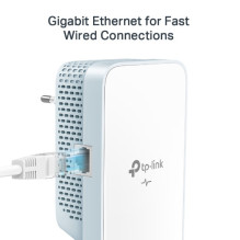 Adapteris TP-Link Powerline 1000 Mbit / s LAN Wi-Fi White DualBand (TL-WPA7519) Adapteris TP-Link Powerline 1000 Mbit / s LAN Wi-Fi White DualBand (TL-WPA7519)