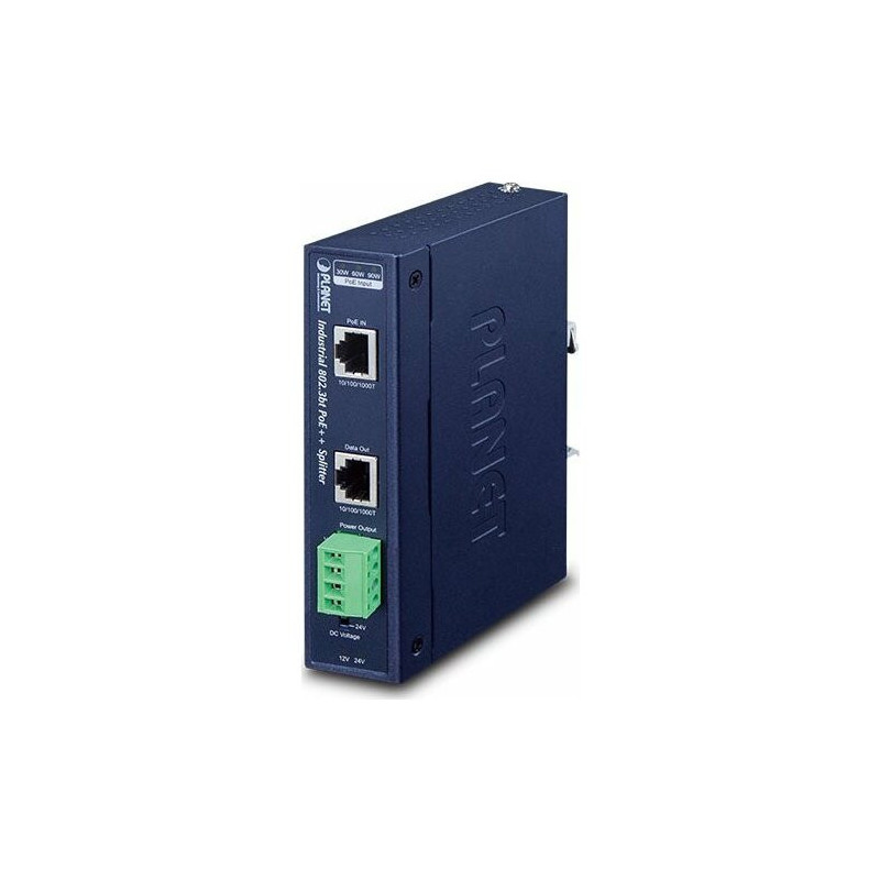 Powerline adapter Planet PLANET IPOE-173S network splitter Blue PoE support