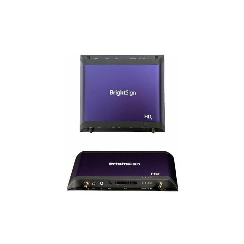 Multimediju atskaņotājs brightsign BrightSign HD1026 4K Player, USB, GPIO, Audio, microSD