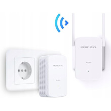 Adaptera komplekts TP-Link Mercusys MP510 KIT V1 - Powerline adaptera komplekts 1GbE, HomePlug AV (HPAV) 2.0 - kontaktli Adaptera komplekts TP-Link Mercusys MP510 KIT V1 - Powerline adaptera komplekts 1GbE, HomePlug AV (HPAV) 2.0 - kontaktli