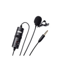 BOYA Microphone Wired, Omni Directional polar pattern Lavalier, High quality sound, Work with cameras, smartphones and c BOYA Microphone Wired, Omni Directional polar pattern Lavalier, High quality sound, Work with cameras, smartphones and c